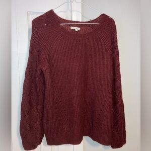Maurice’s Red Knit Sweater Size XS